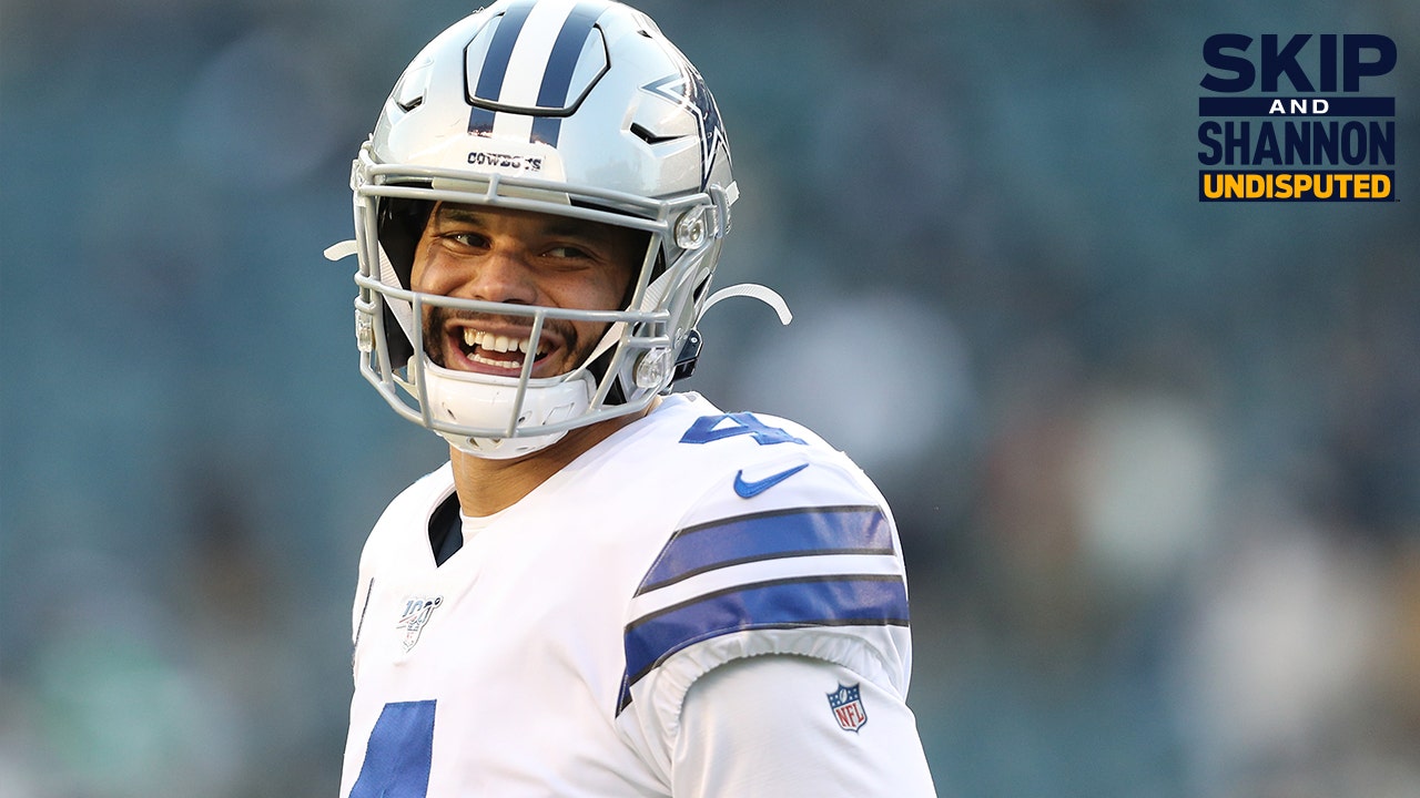 'We're back in business' — Skip Bayless reacts to Dak Prescott signing a 4-year/$160M deal with Cowboys | UNDISPUTED