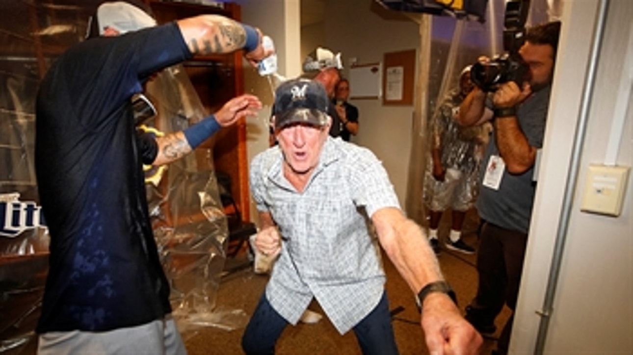 Inside the clubhouse with the playoff-bound Brewers