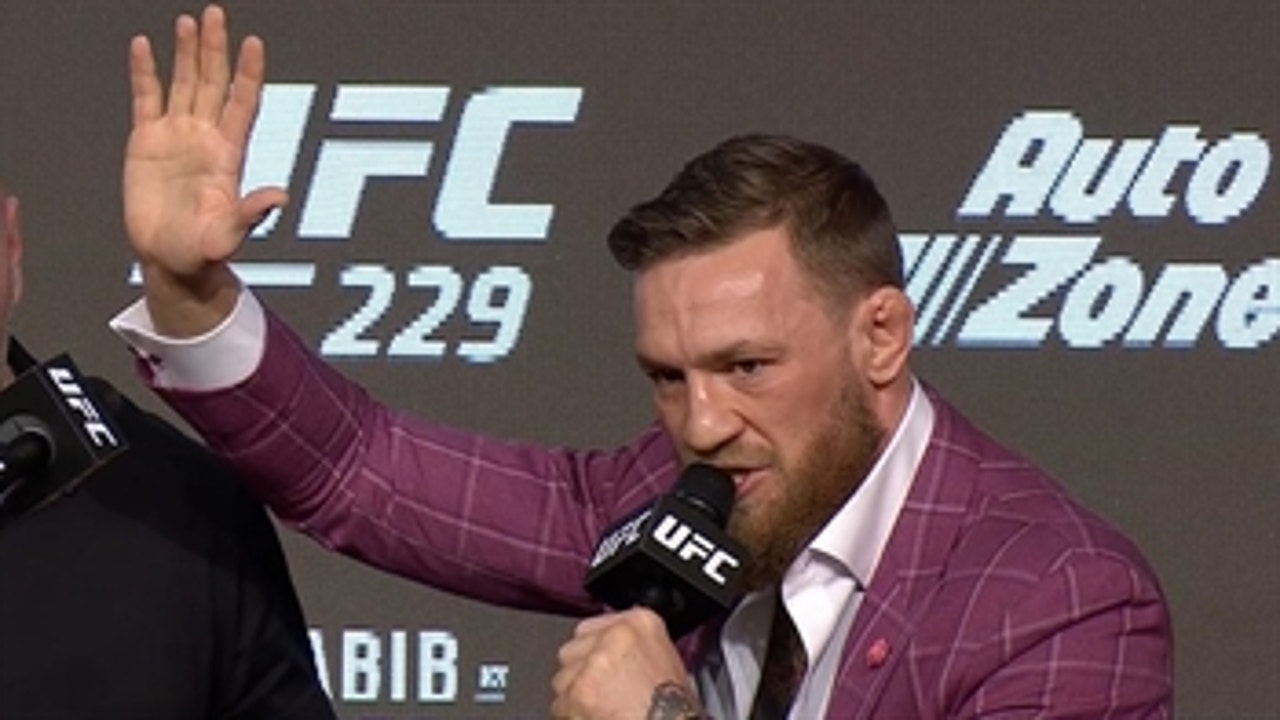 Conor McGregor gives his side of the bus attack last April