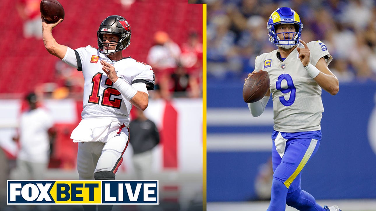 Bucs move from underdogs to slight favorites at Rams I FOX BET LIVE