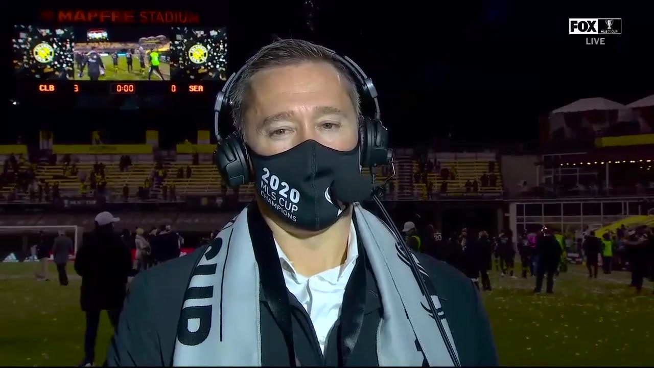 Columbus Crew HC Caleb Porter on embracing the underdog role and winning the MLS Cup