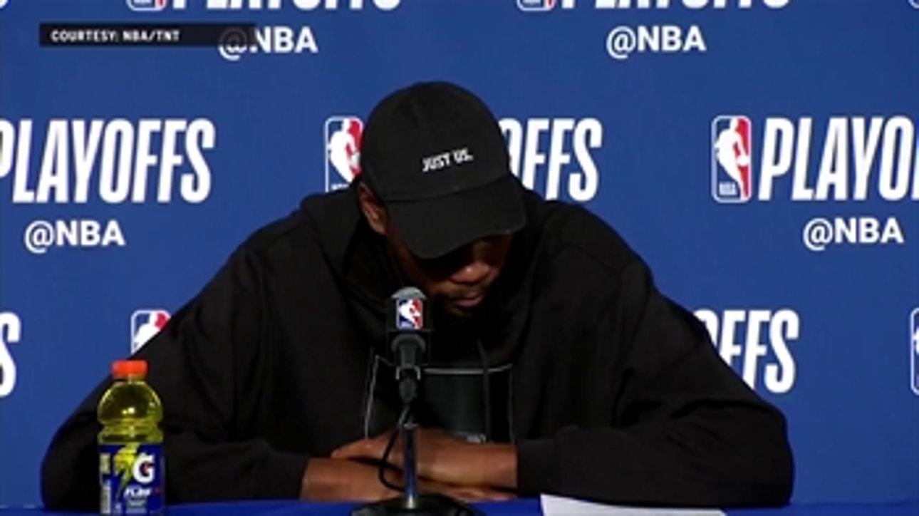 Kevin Durant on growth of Anthony Davis | Warriors Eliminate Pelicans