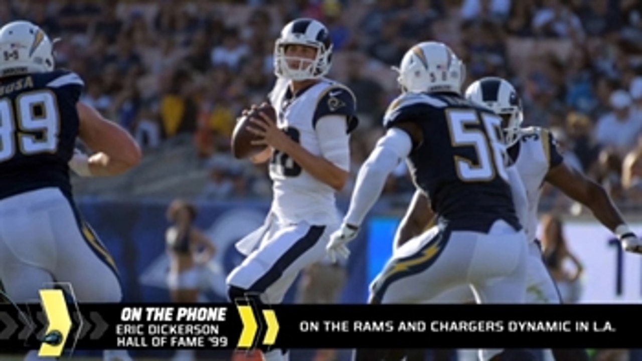 Eric Dickerson on the Chargers-Rams dynamic in LA