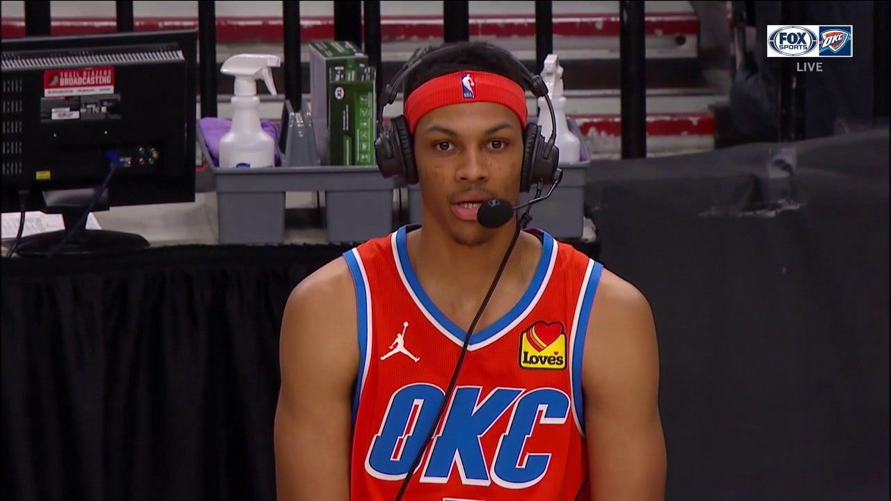 Darius Bazley has 19 points to help the Thunder finish off the Trail Blazers