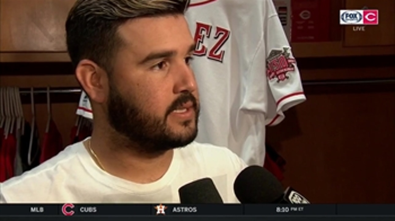 Eugenio Suarez was told by Clay Holmes, Elias Diaz that he wasn't hit intentionally