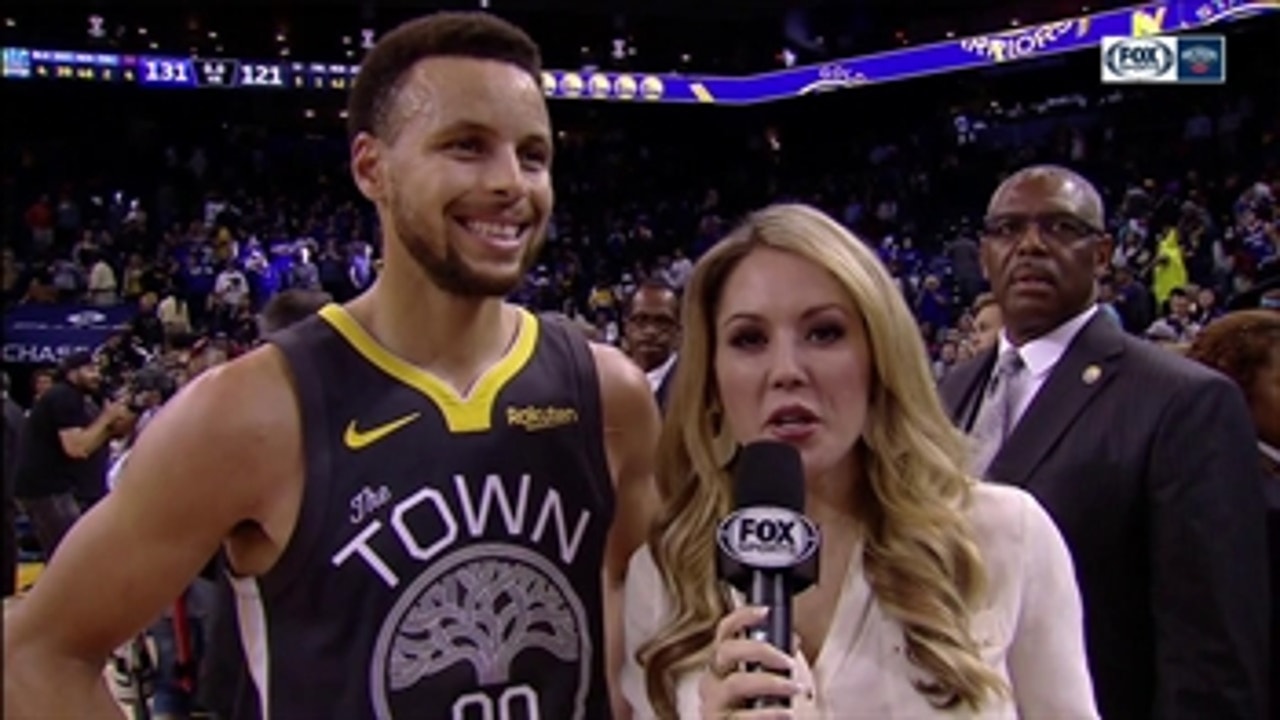 Steph Curry remembers being a ball boy in Charlotte