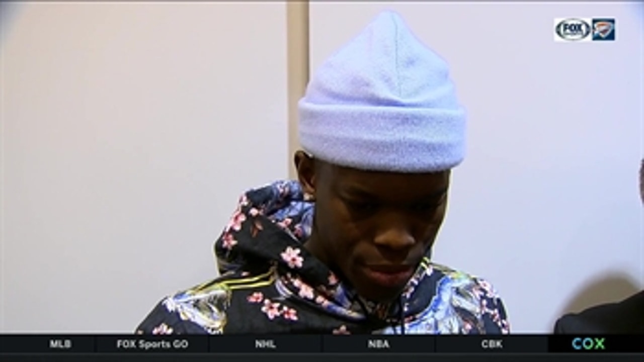 Dennis Schroder on the Thunder loss against the Mavericks
