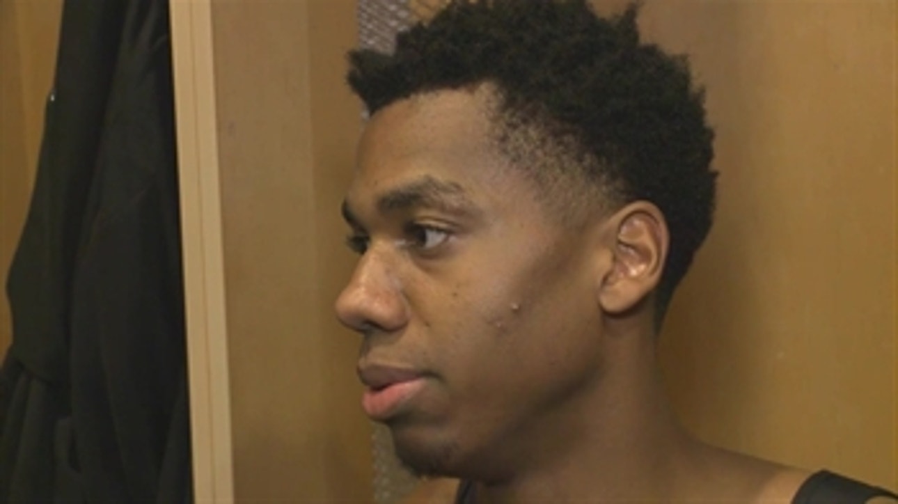 Hassan Whiteside: 'It was weird out there tonight'