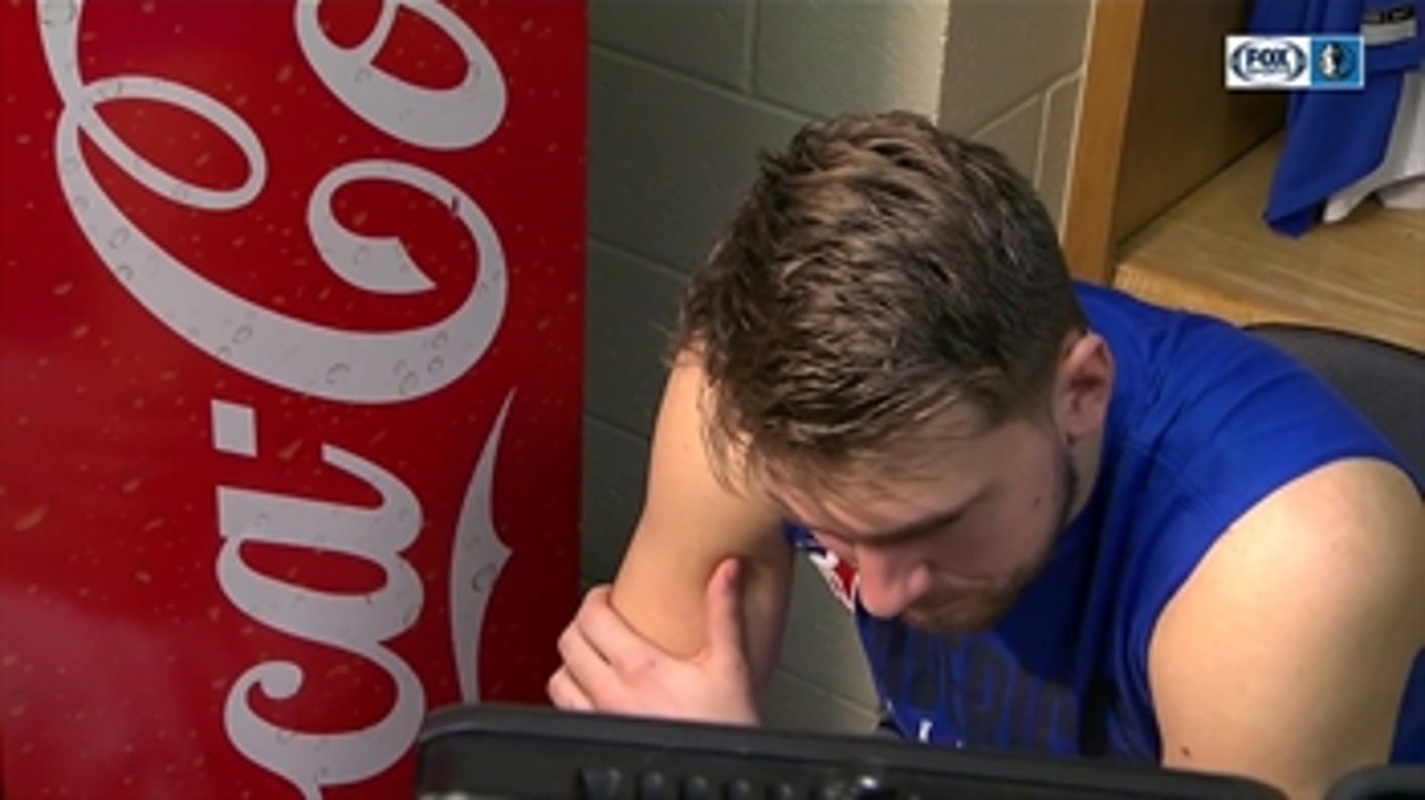 Luka Doncic reacts to the passing of Kobe Bryant