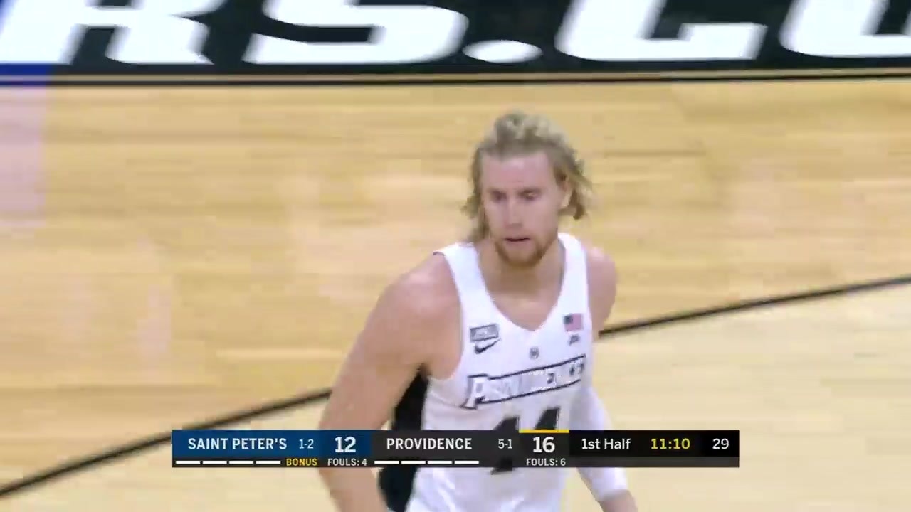 Noah Horchler drops 25 points and 11 rebounds as Providence beats Saint Peter's 85-71
