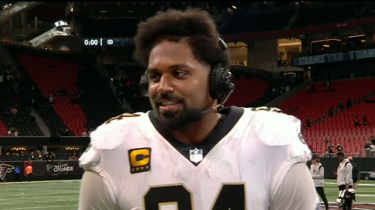 'We had to fight and crawl to get to this finish line' — Cameron Jordan speaks with Laura Okmin on Saints' Week 18 finish
