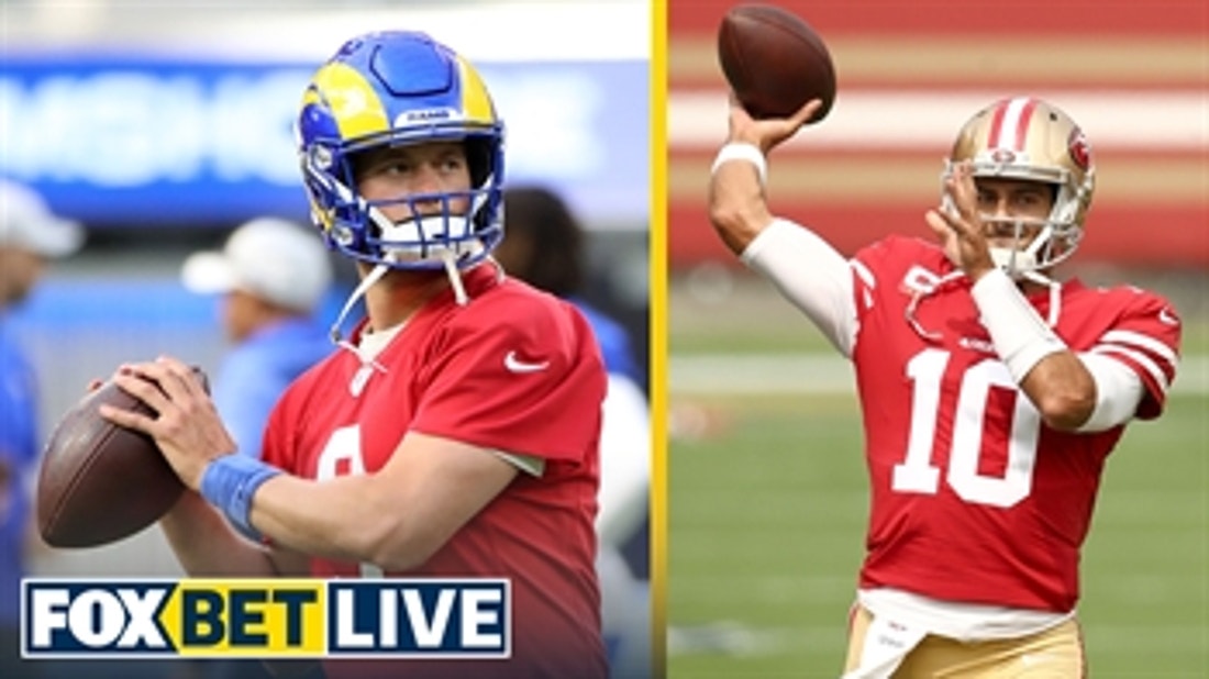 49ers or Rams: Which team is more likely to win at least 11 games this season? ' FOX BET LIVE