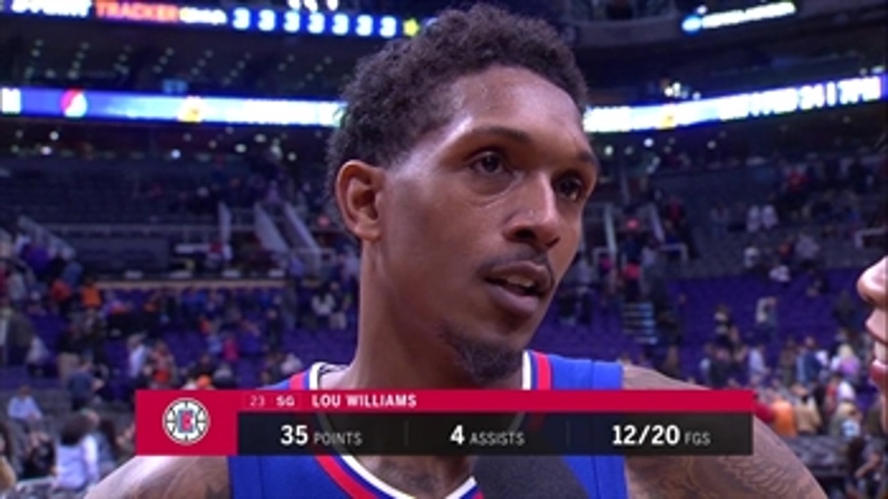 Clippers Live: Lou Williams drops 35 pts in win over Phoenix Suns