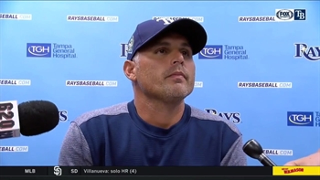 Kevin Cash breaks down loss to Phillies