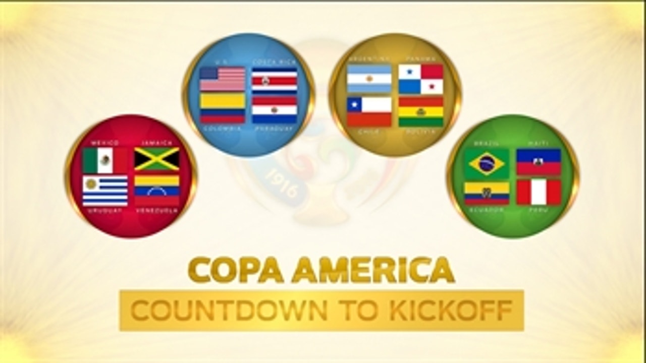 Who steps up for Colombia at Copa America?