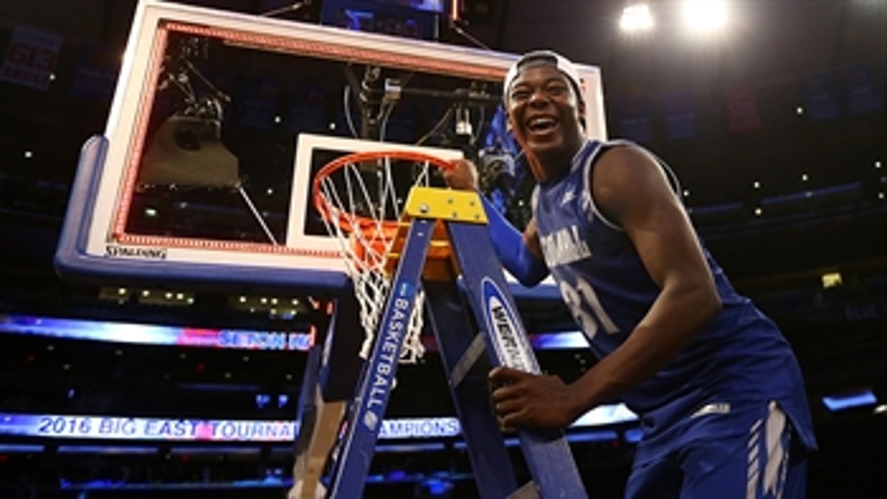Seton Hall cuts down the net at the Big East Tournament