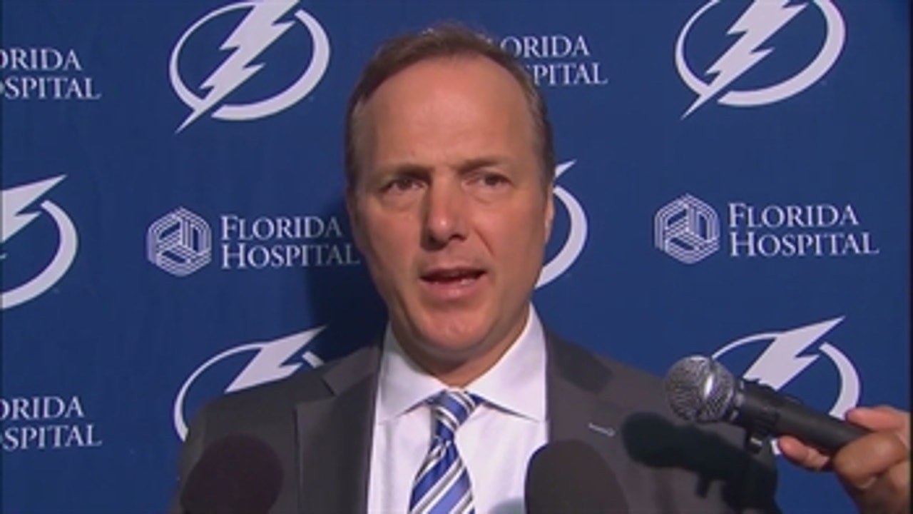 Jon Cooper: Falling behind early is a recipe for disaster