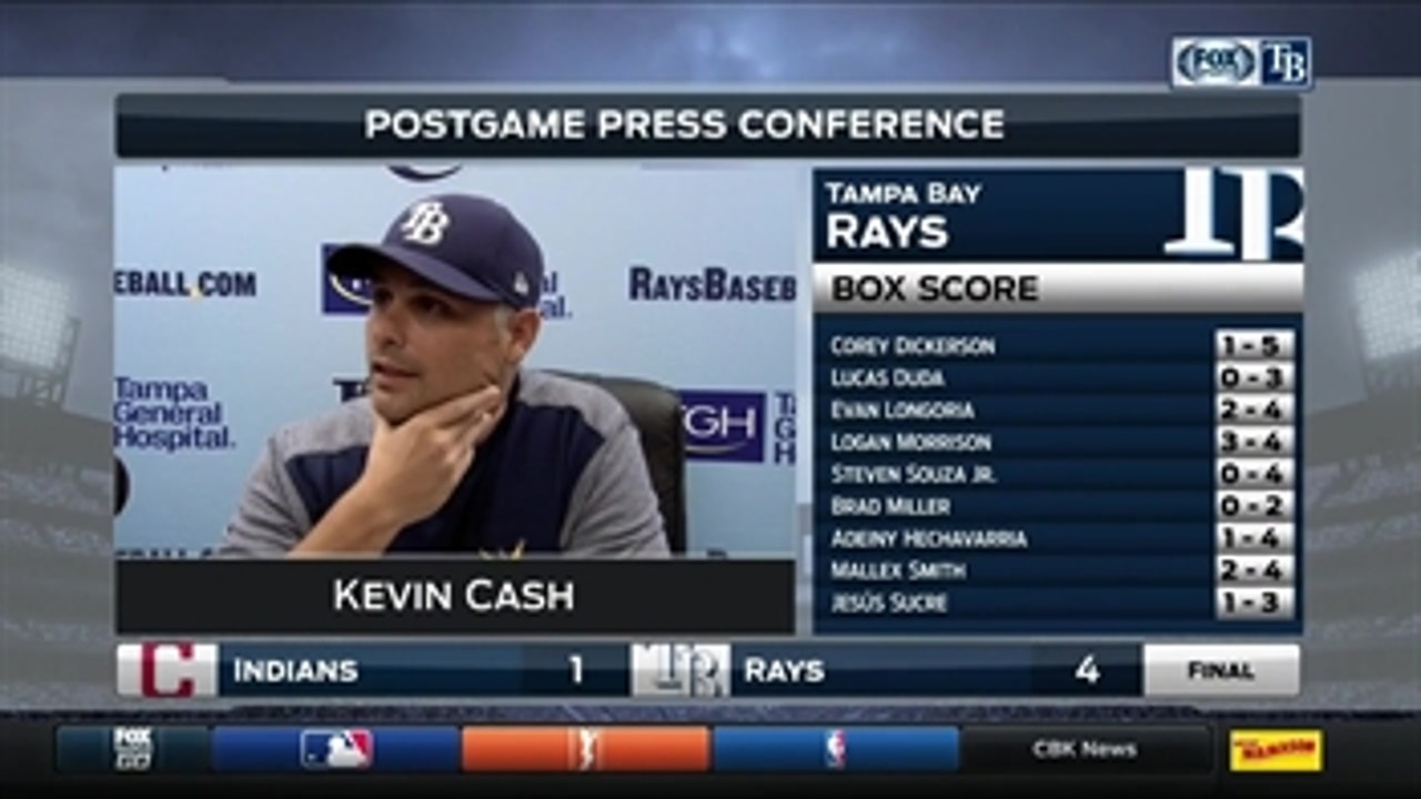 Kevin Cash: We had a chance to win simply because of Blake Snell