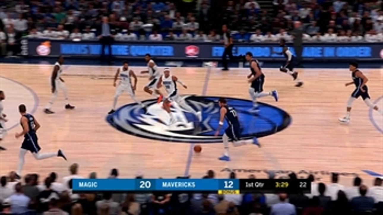 WATCH: Luka Doncic Takes over to help Mavs beat the Magic