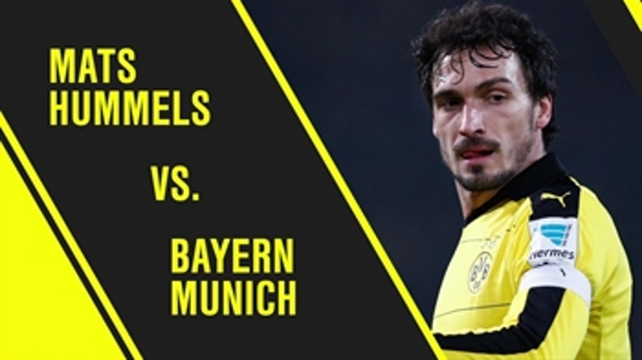 Mats Hummels vs. Bayern Munich: All Touches ' 2015-16 Bundesliga Highlights