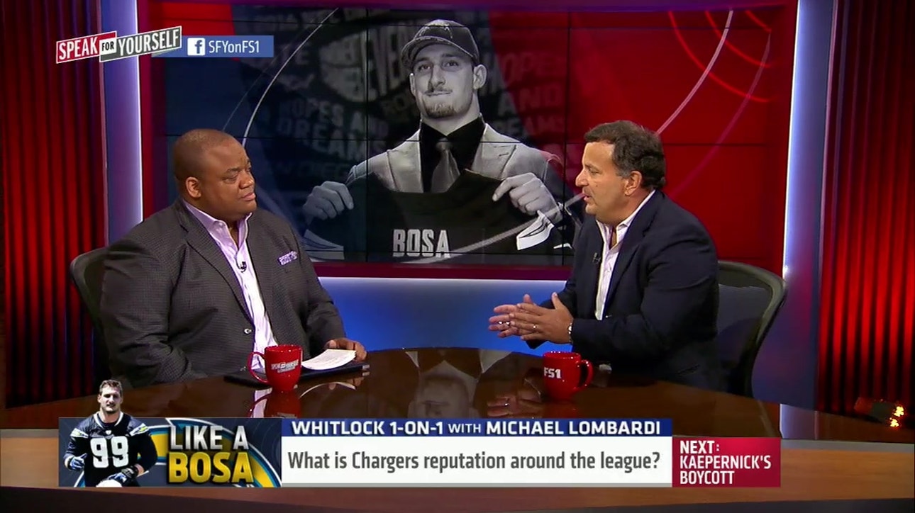 Whitlock 1-on-1: Michael Lombardi on Joey Bosa ending his holdout - 'Speak For Yourself'
