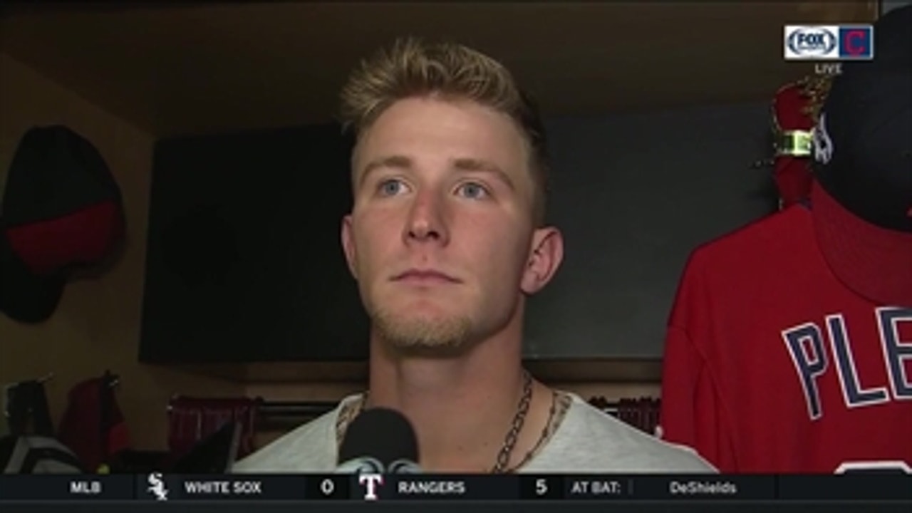 Zach Plesac refuses to let the game get ahead of him