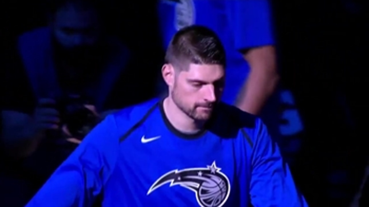 Must See: Nikola Vucevic introduced after being named NBA All-Star for 1st time