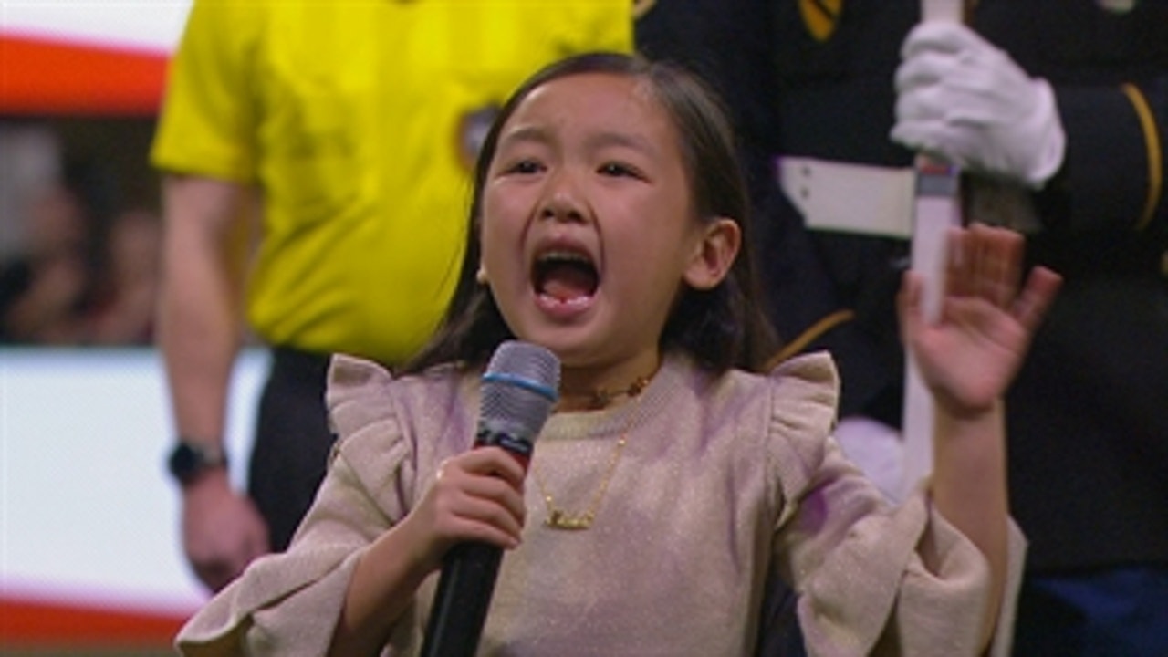 Watch 7-year-old Malea Emma's epic national anthem performance at the MLS Cup