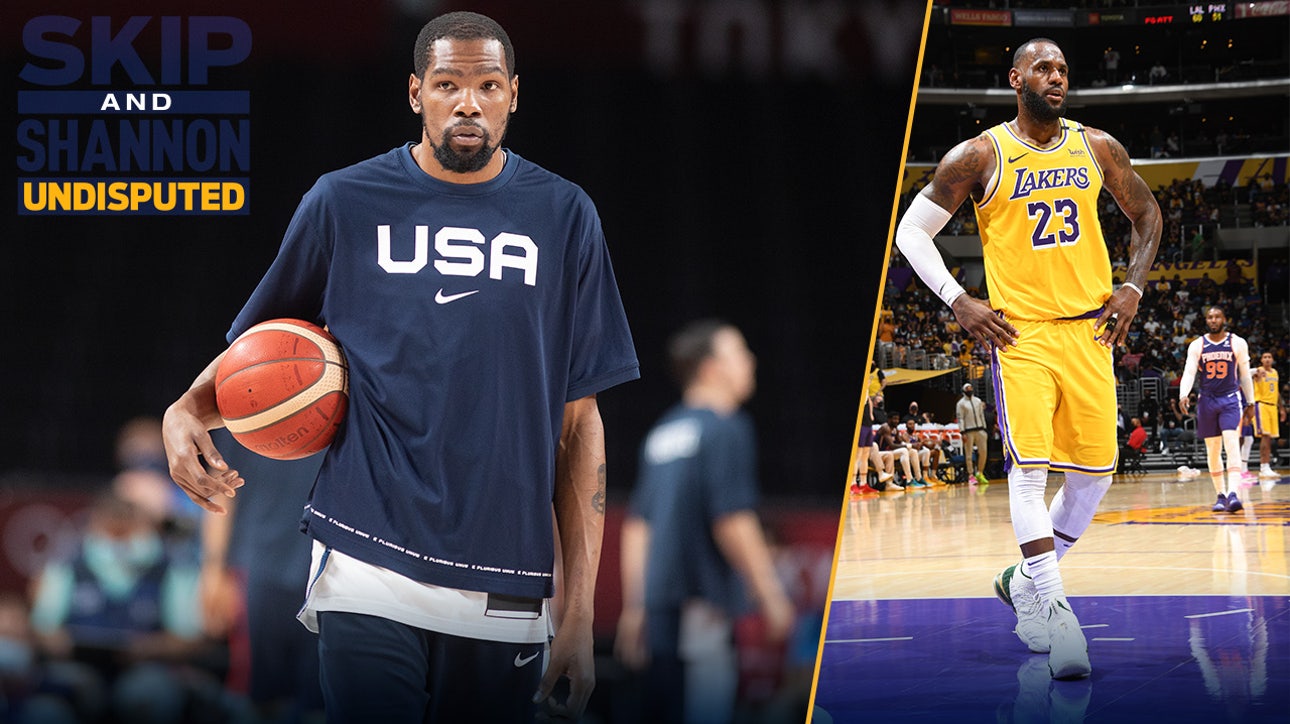 Shannon Sharpe: 'Just because LeBron compliments KD doesn't mean he thinks KD's better' I UNDISPUTED