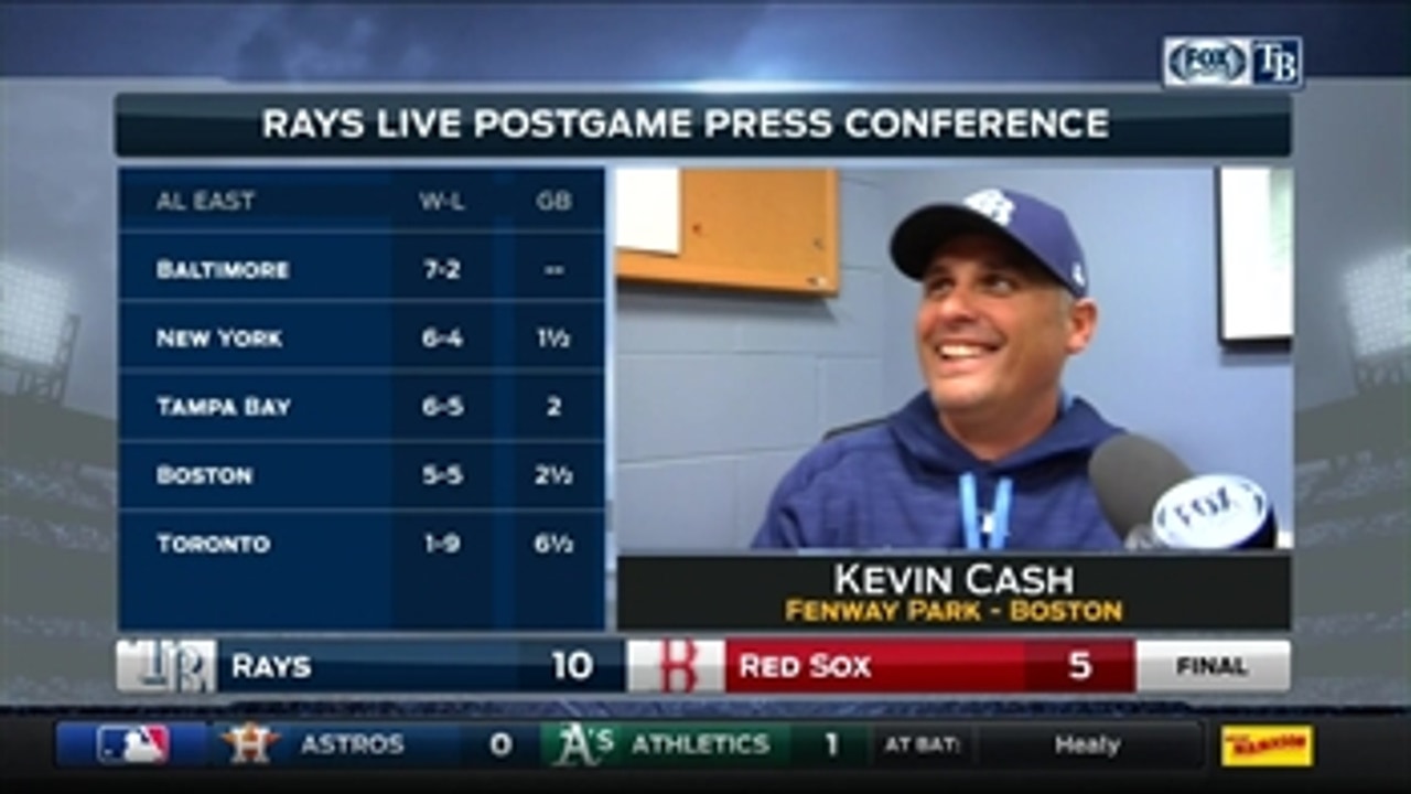 Kevin Cash impressed by how Rays bounced back after sweep