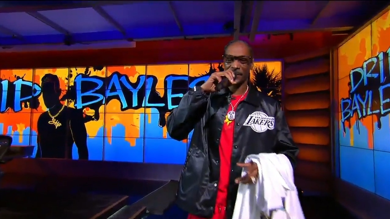 LA Lakers Snoop Dogg Purple Jacket
