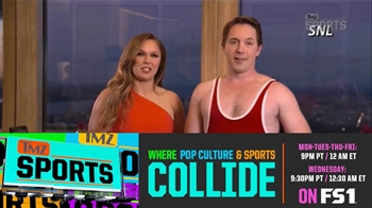 Ronda Rousey takes heat for SNL hosting gig - 'TMZ Sports'