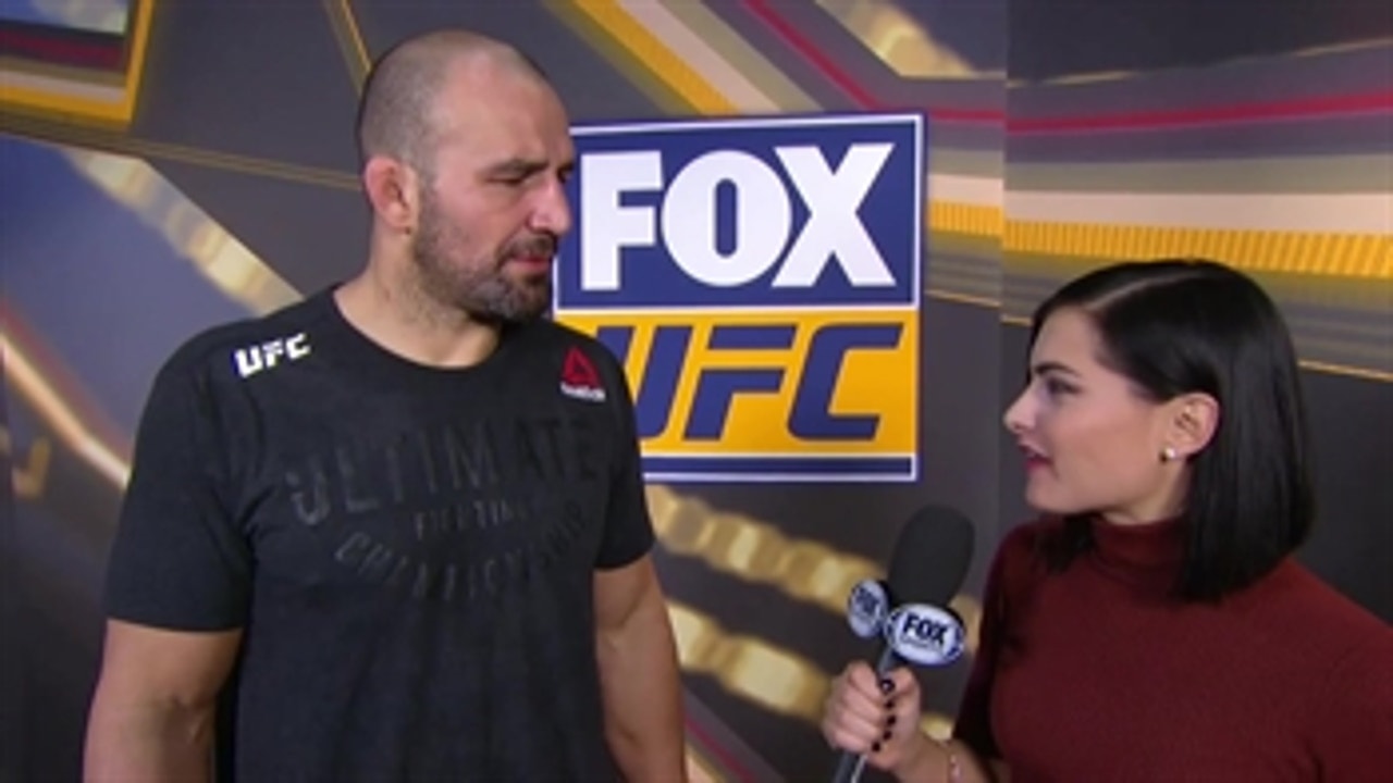 Glover Teixeira Interview ' POST-FIGHT ' UFC on FOX