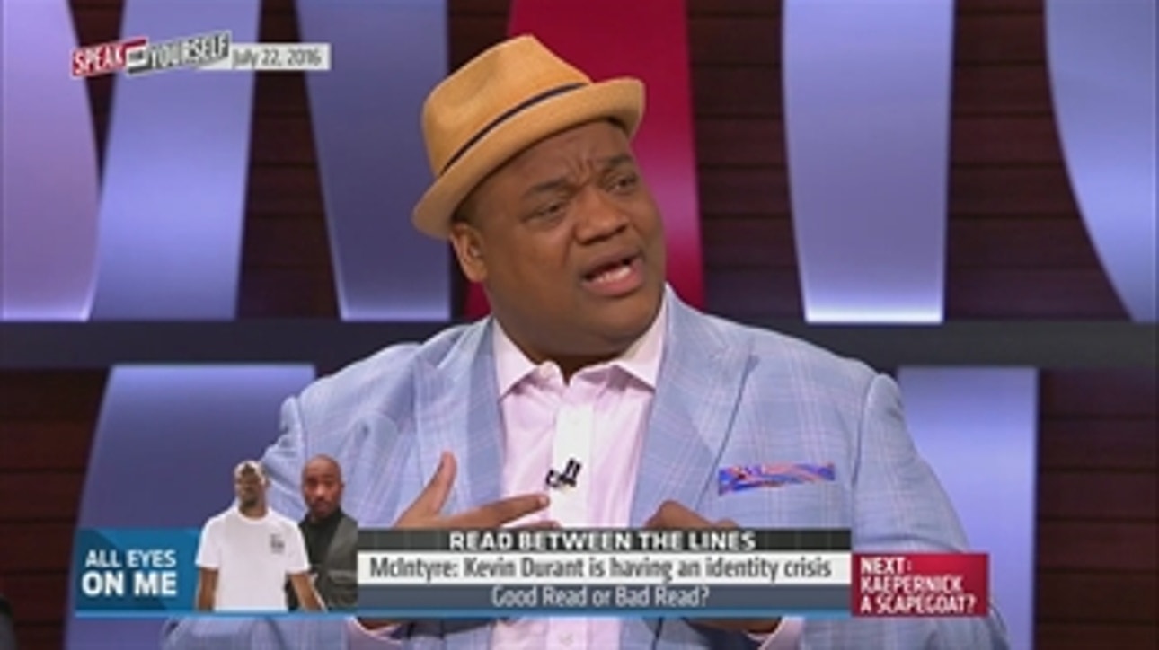 Kevin Durant's Tupac tattoo could be signaling an identity crisis - 'Speak for Yourself'