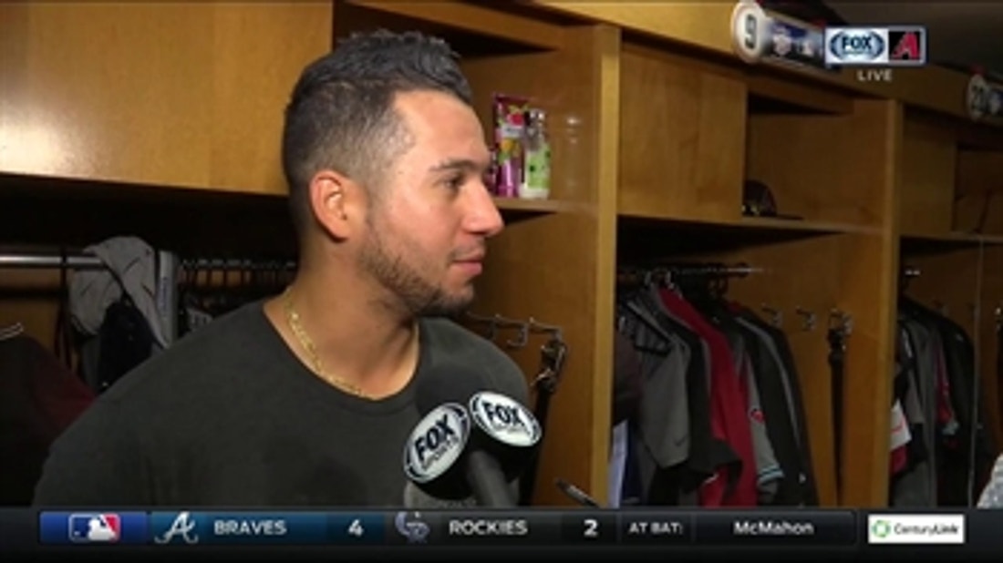 What's up with David Peralta's hair? 