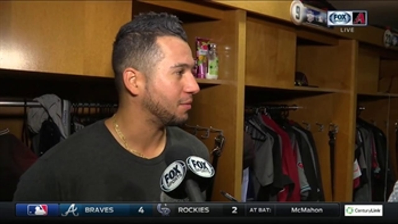 New Dad David Peralta: 'The best feeling ever