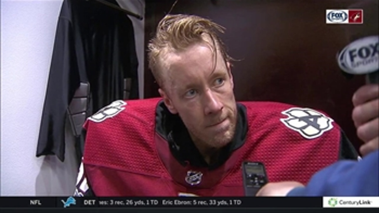 Antti Raanta: 'We put our heart into the game today'
