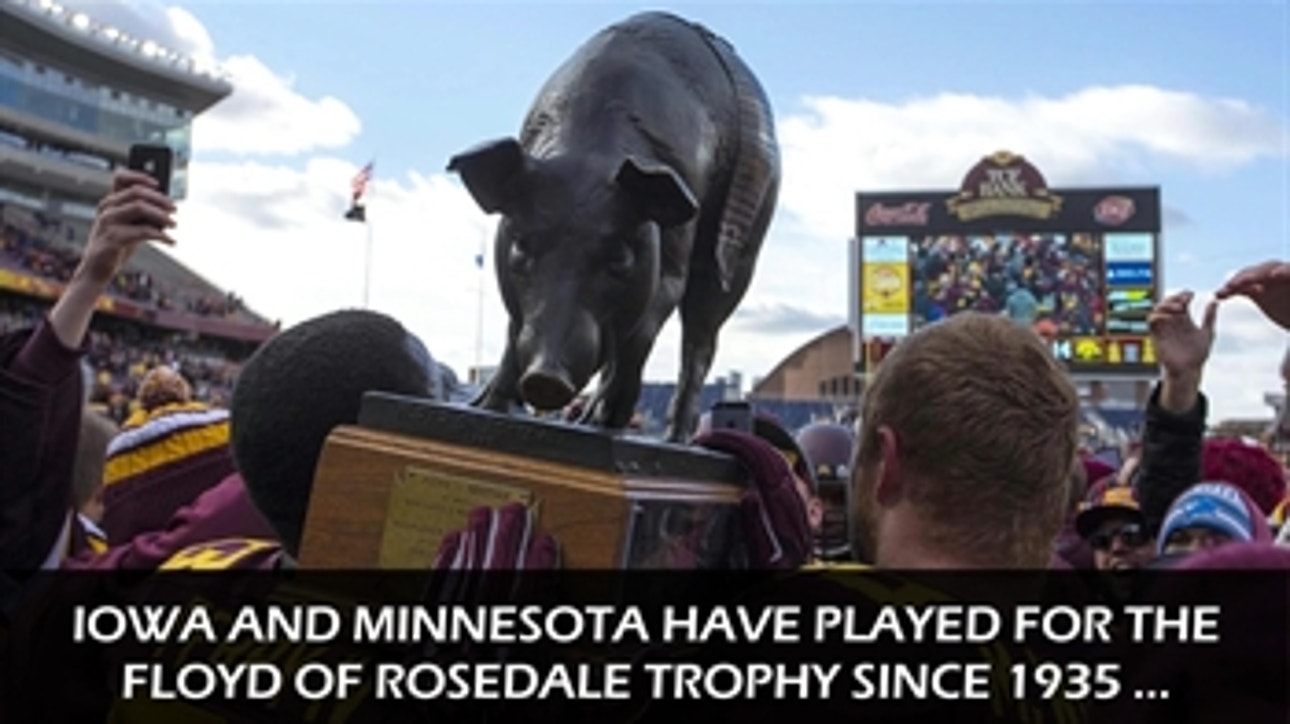 Digital Extra: The history of the 'Floyd of Rosedale' trophy