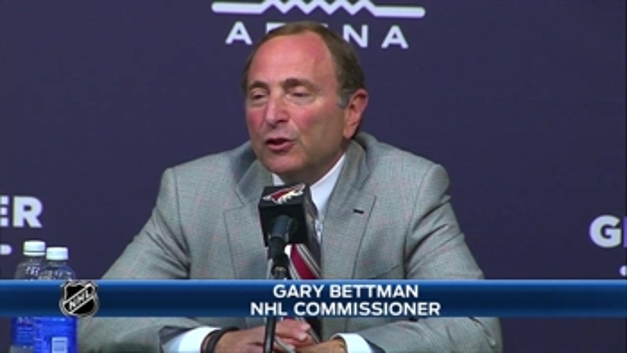 Gary Bettman: All good news for the Coyotes