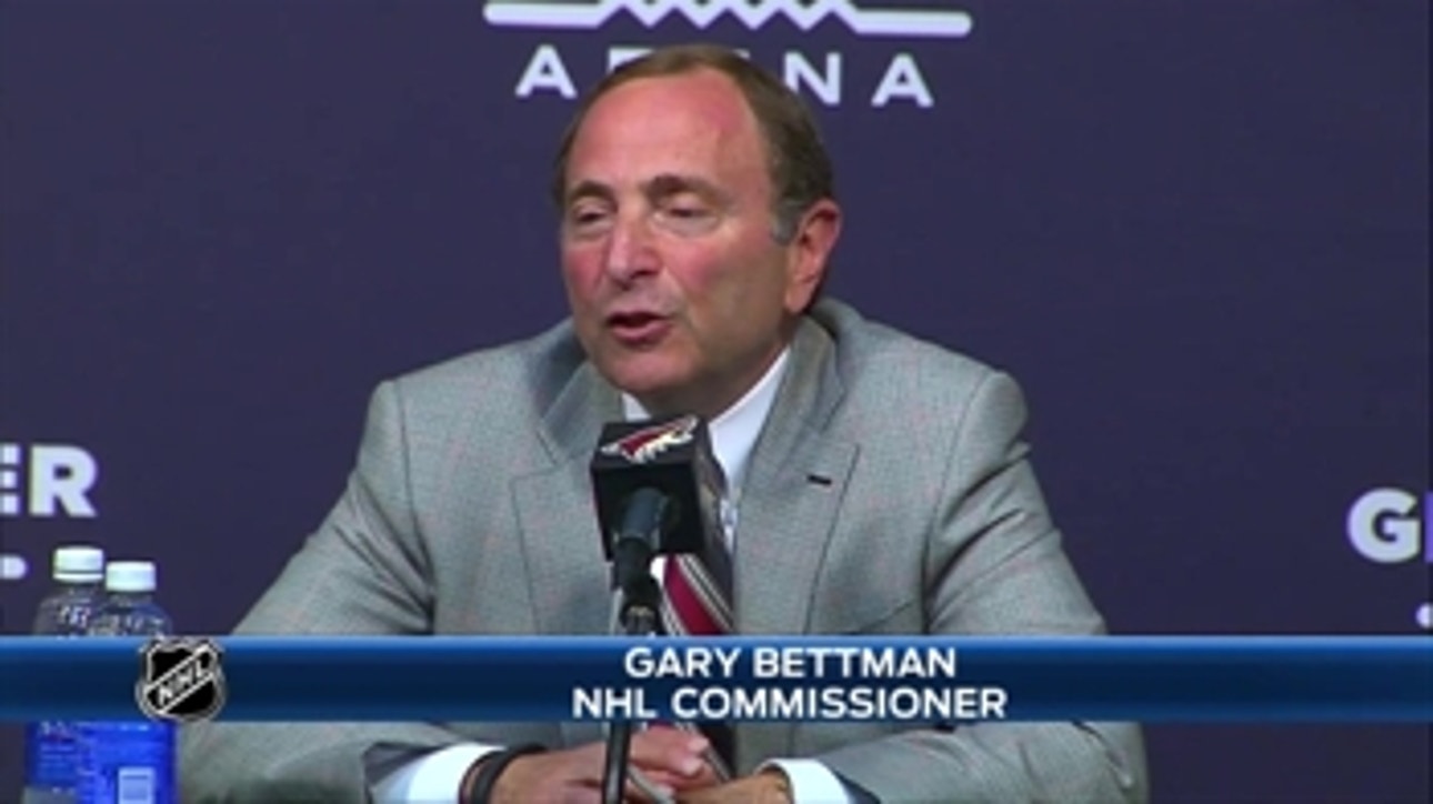 Gary Bettman: All good news for the Coyotes