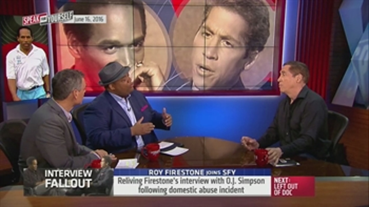 Roy Firestone remembers his interview with O.J. Simpson - 'Speak for Yourself'