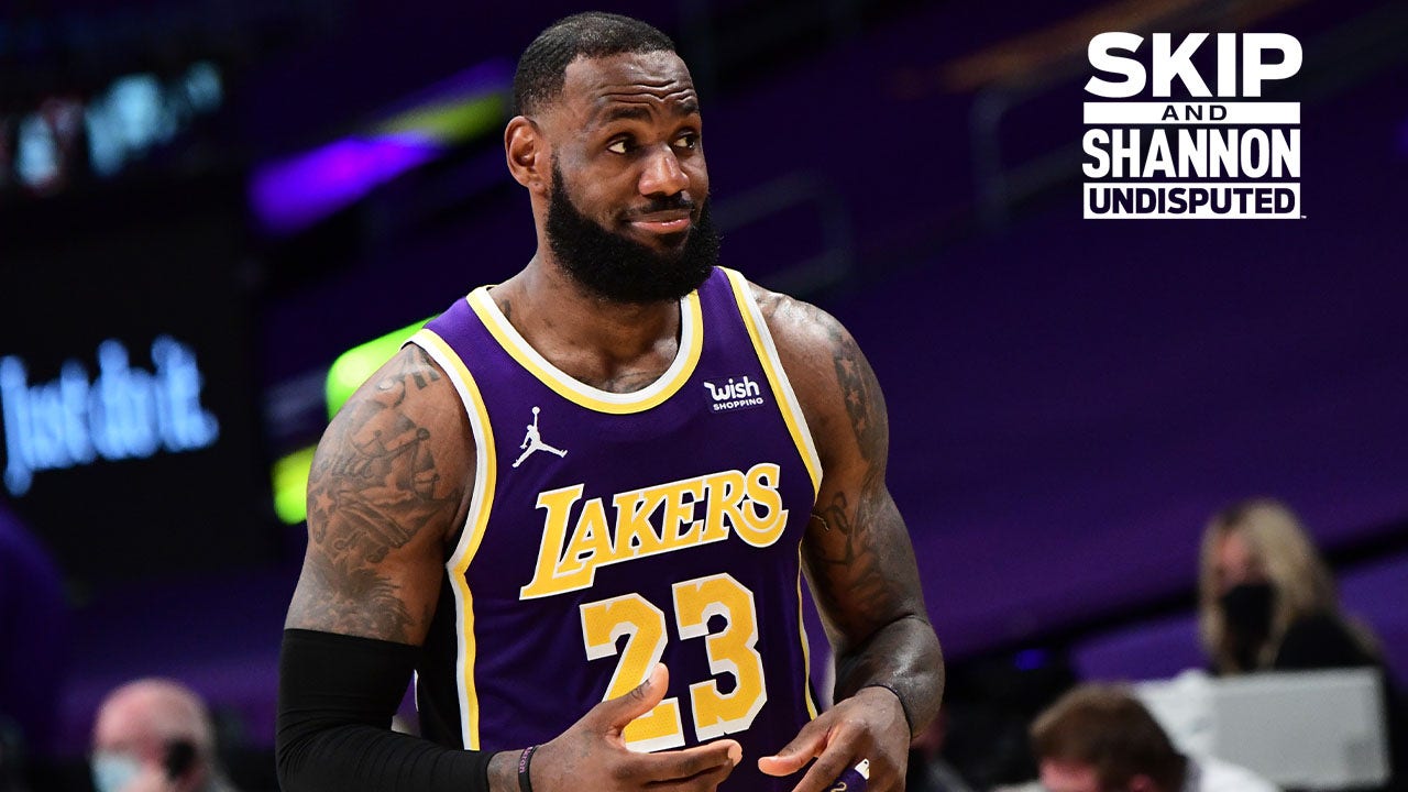 Shannon Sharpe: The Lakers aren't winning a title if LeBron James isn't healthy for the playoffs I UNDISPUTED