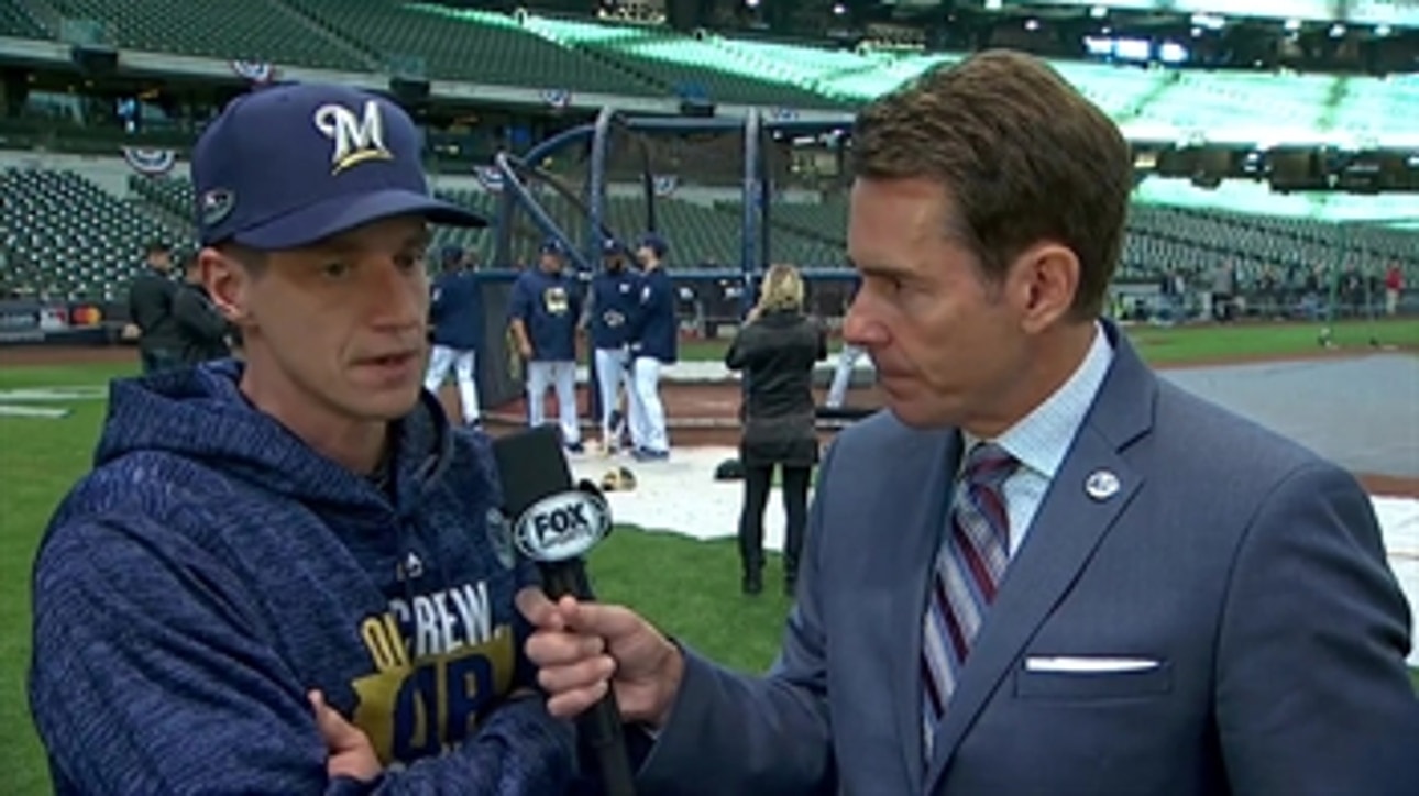 Craig Counsell talks about bullpen availability ahead of Game 7