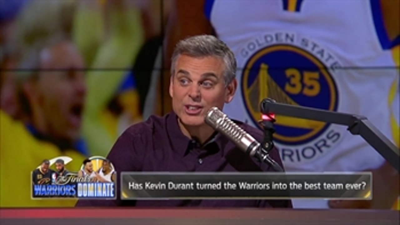 Has Kevin Durant turned the Warriors into the greatest NBA team ever? ' THE HERD