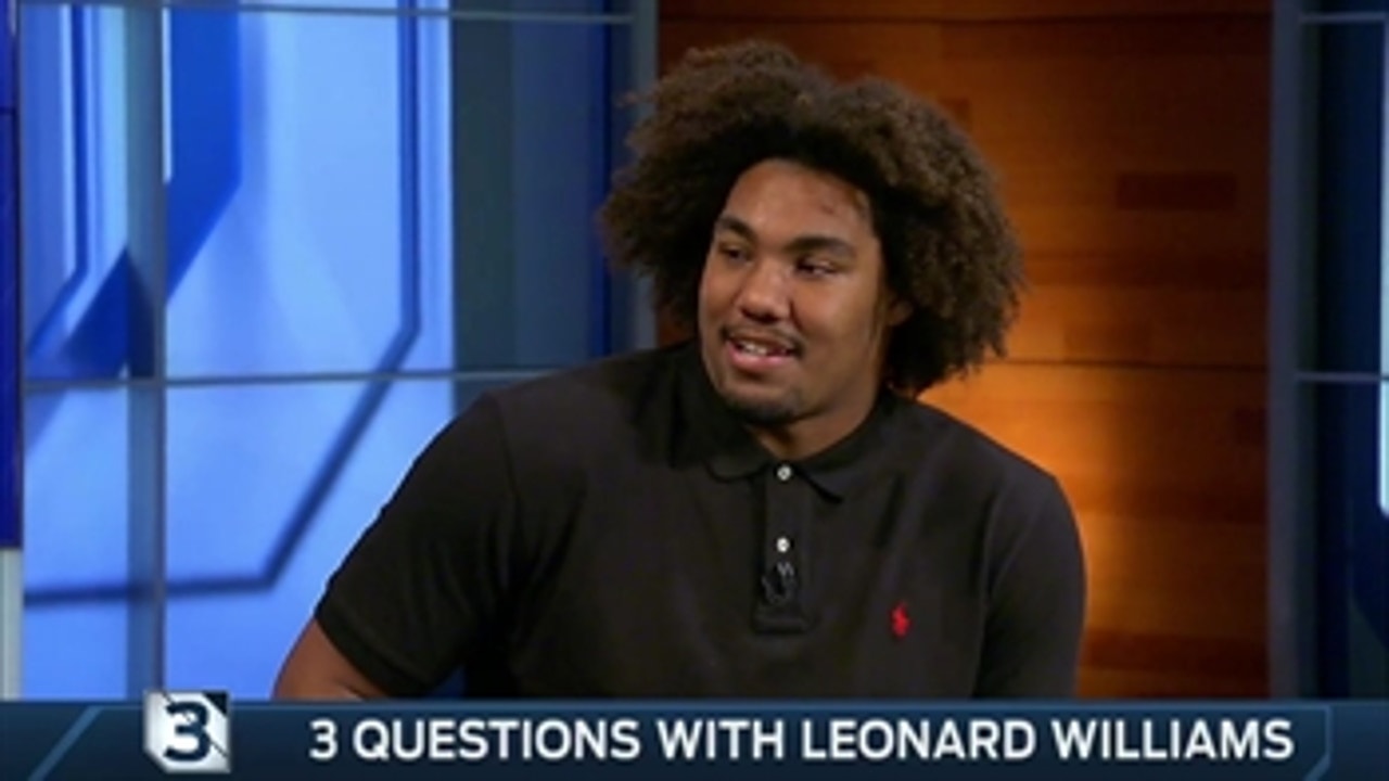 3 Questions with Leonard Williams