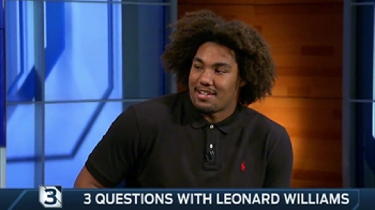 3 Questions with Leonard Williams