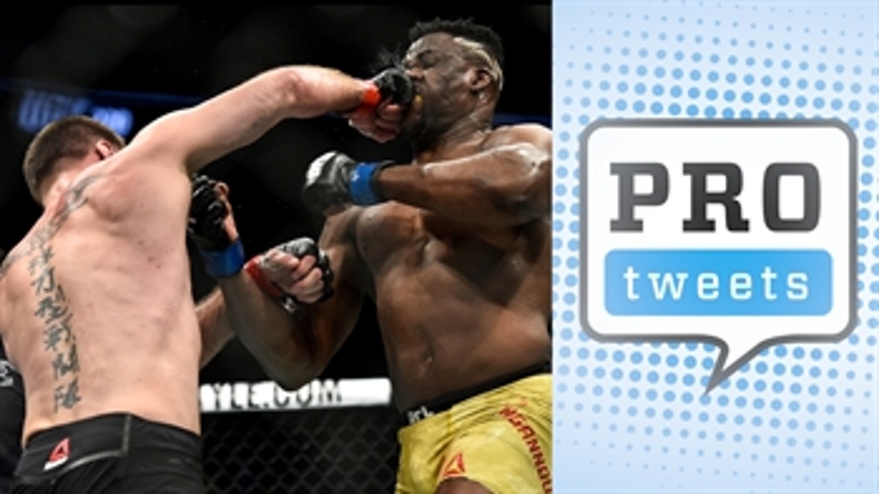 Stars react to Stipe Miocic's impressive win over Francis Ngannou at UFC 220 ' PRO TWEETS