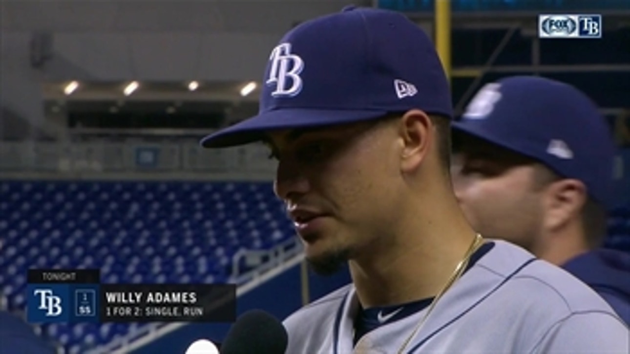 Willy Adames discusses Rays' defense, upcoming series vs. Yankees after mini-sweep in Miami