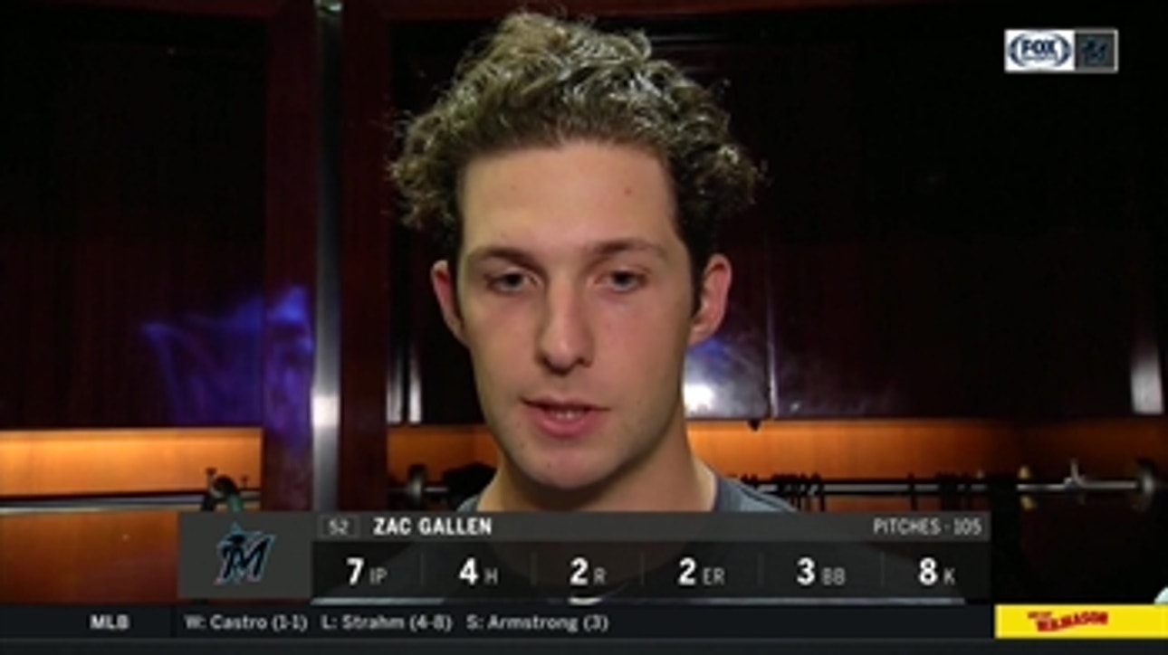 Zac Gallen on his 8-strikeout performance vs. Twins