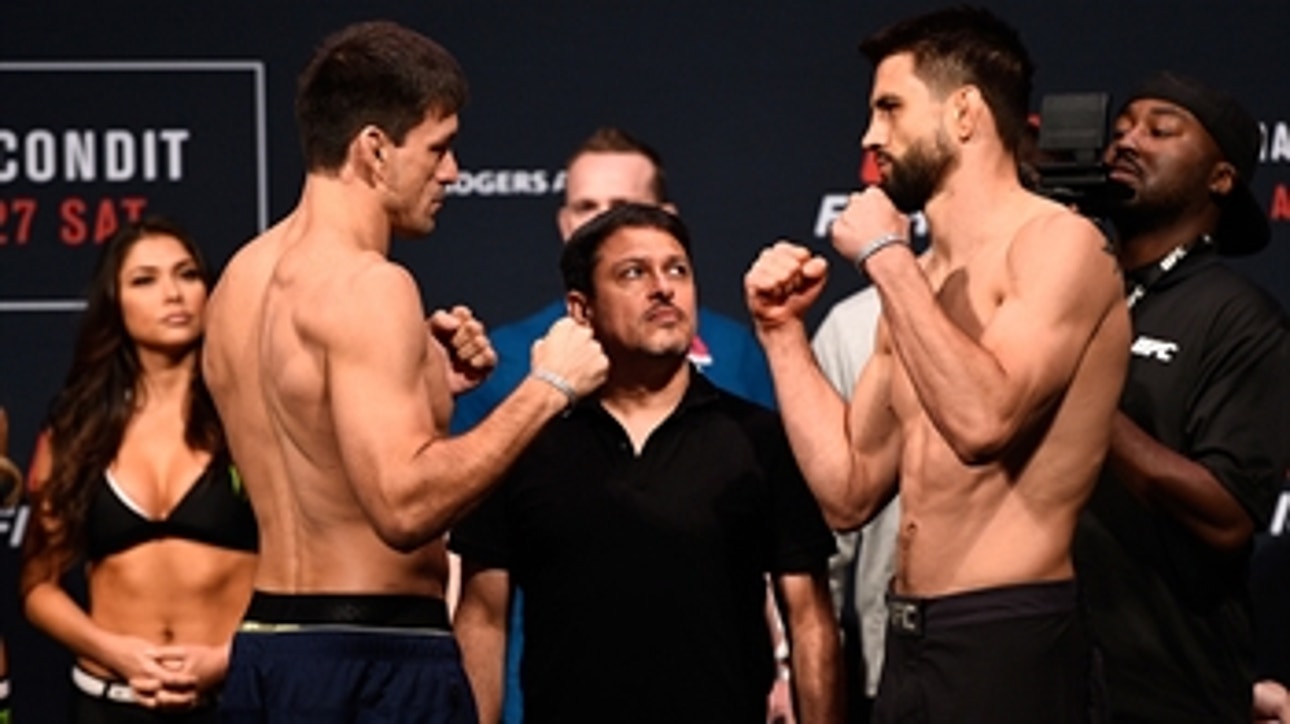 Weigh-In: Demian Maia vs. Carlos Condit - 'UFC on FOX'